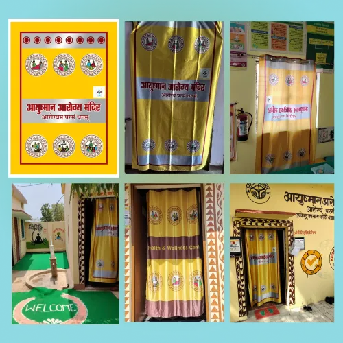 Aayushman Aarogya Mandir Branded Curtains